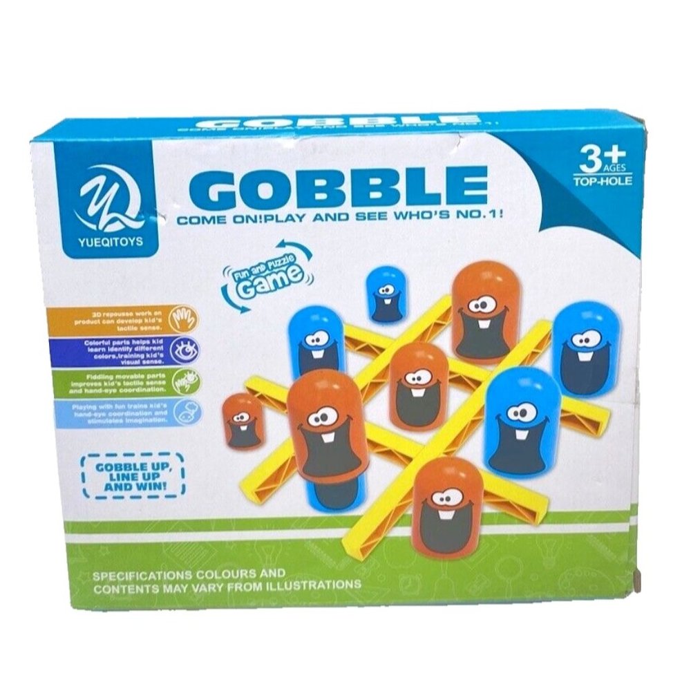 gobble board game three in a row